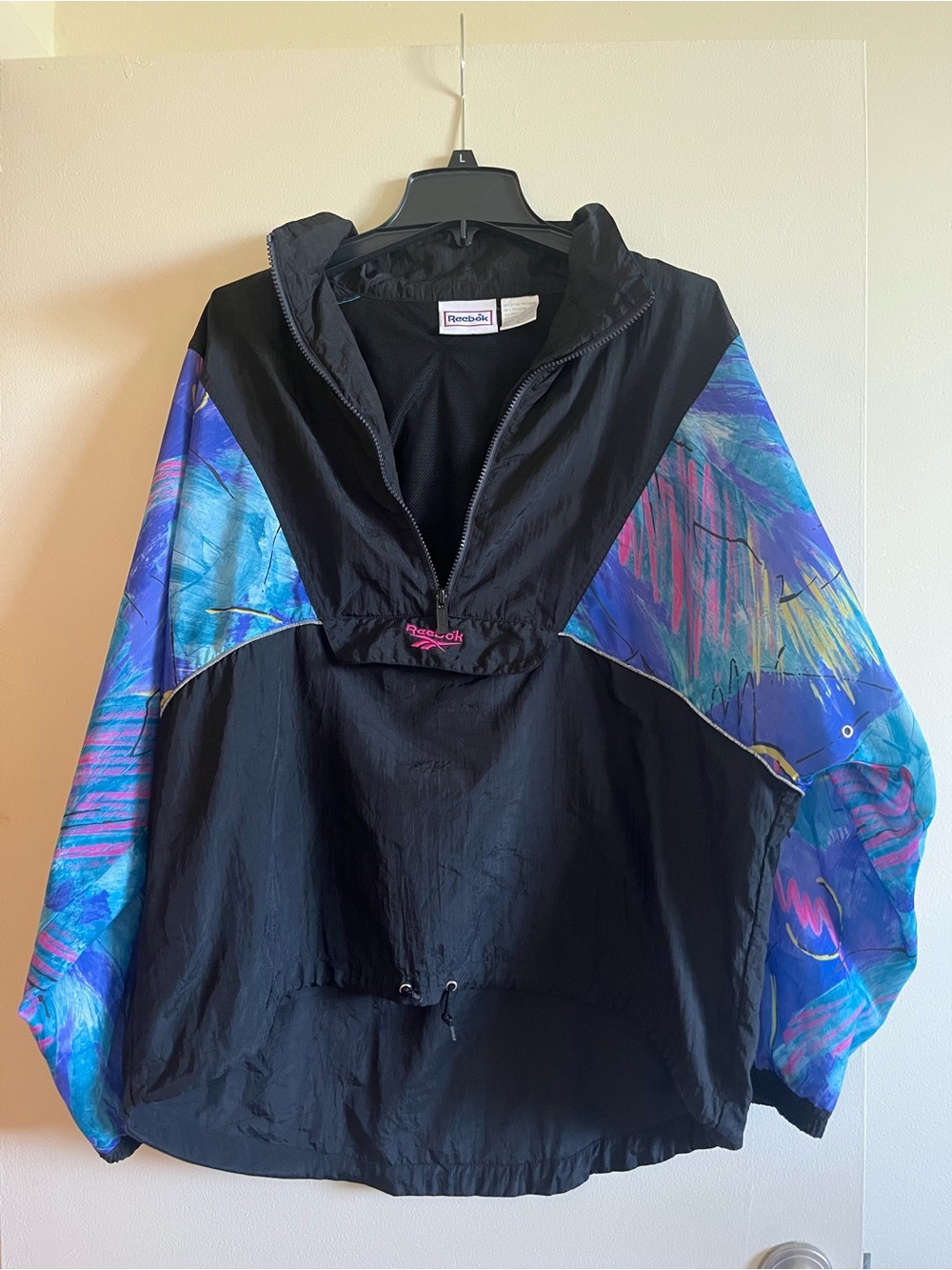 VINTAGE 1980'S Reebok Ladies Windbreaker MEDIUM